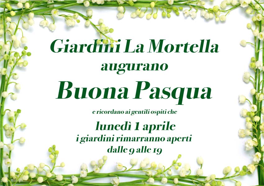 Apertura straordinaria a Pasquetta, lunedì 10 aprile, dalle 9 alle 19