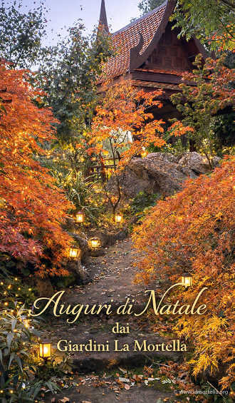 Buone Feste dai Giardini La Mortella