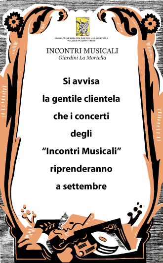 Avviso Incontri Musicali