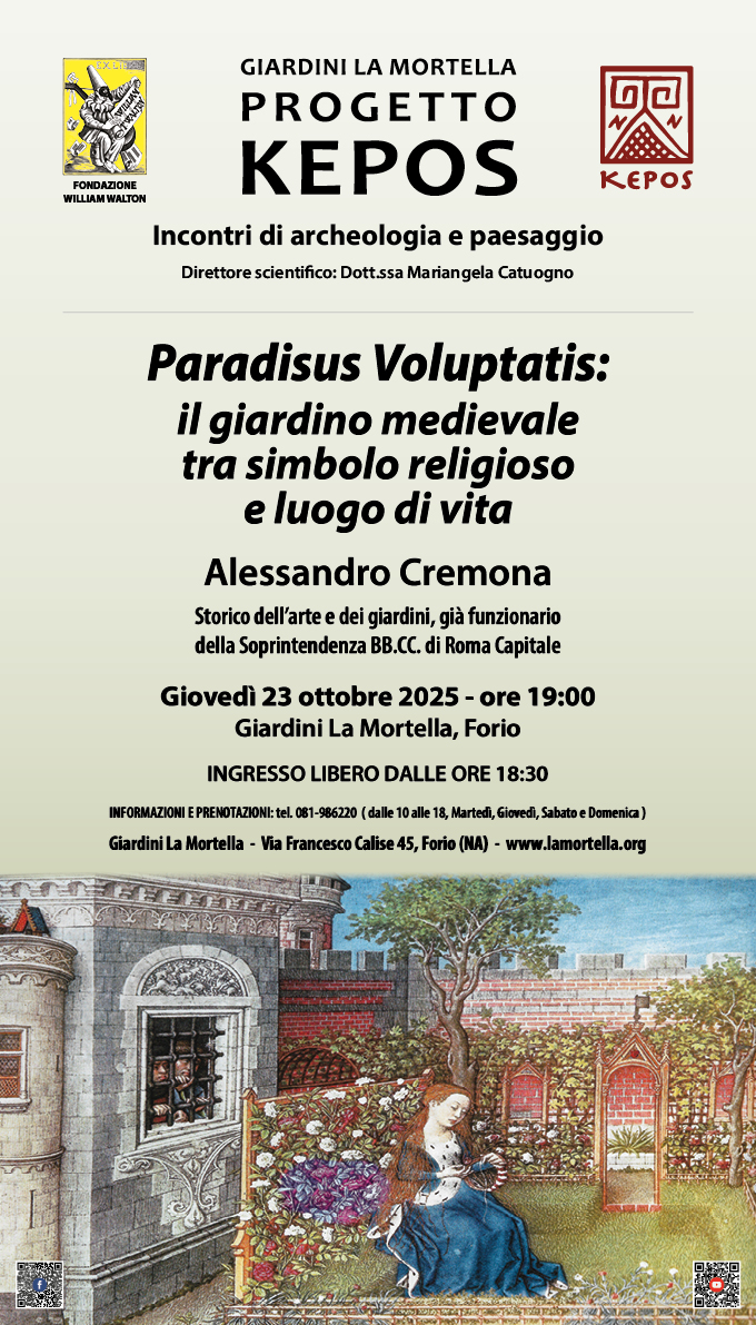 Paradisus Voluptatis: il giardino medievale tra simbolo religioso e luogo di vita
