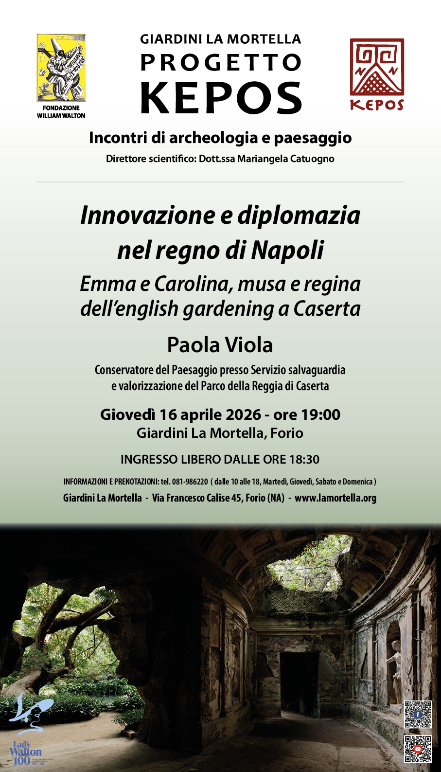 Innovazione e diplomazia nel regno di Napoli. Emma e Carolina, musa e regina dell'english gardening a Caserta