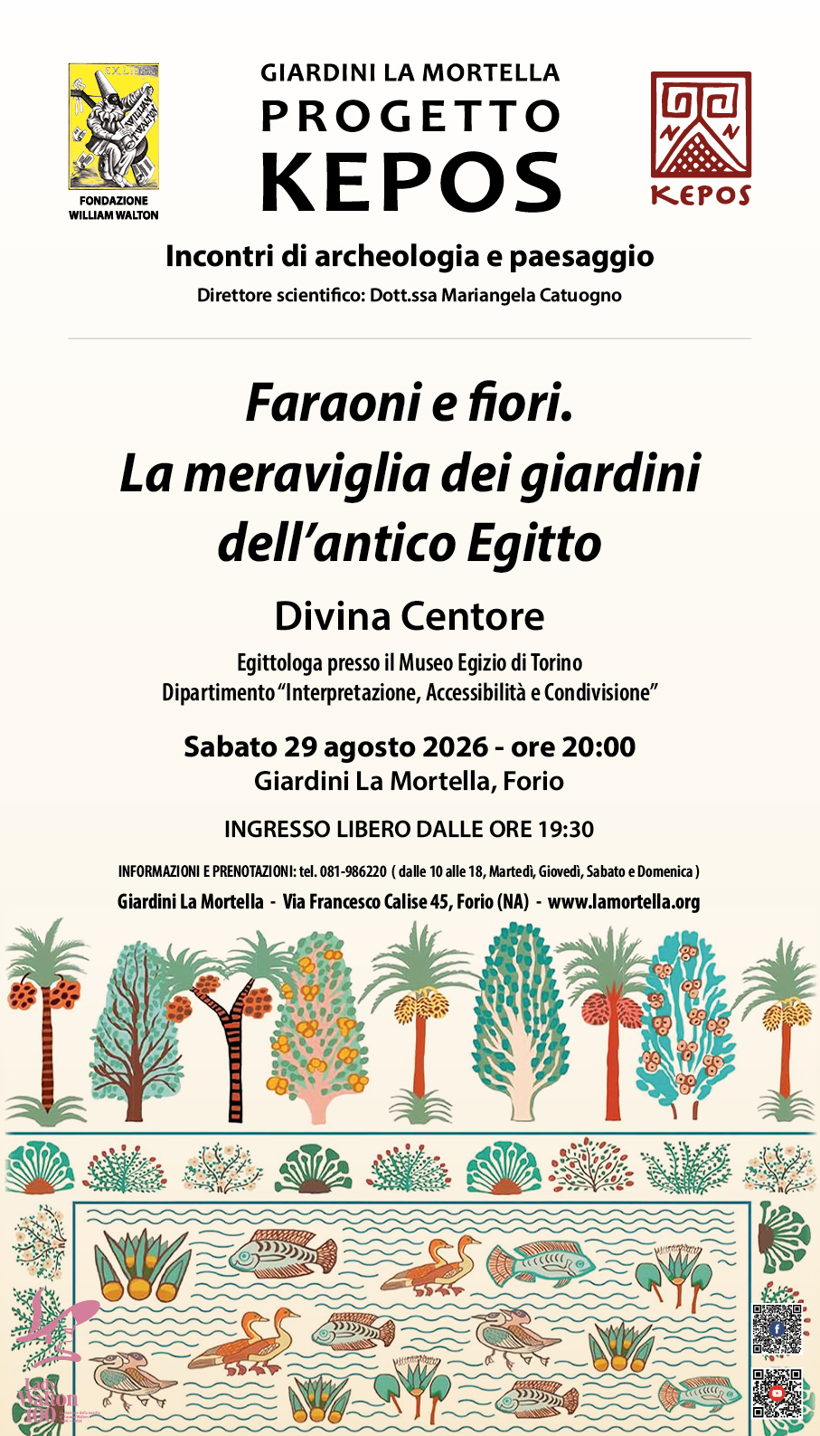 Faraoni e fiori. La meraviglia dei giardini dell'antico Egitto di Divina Centore